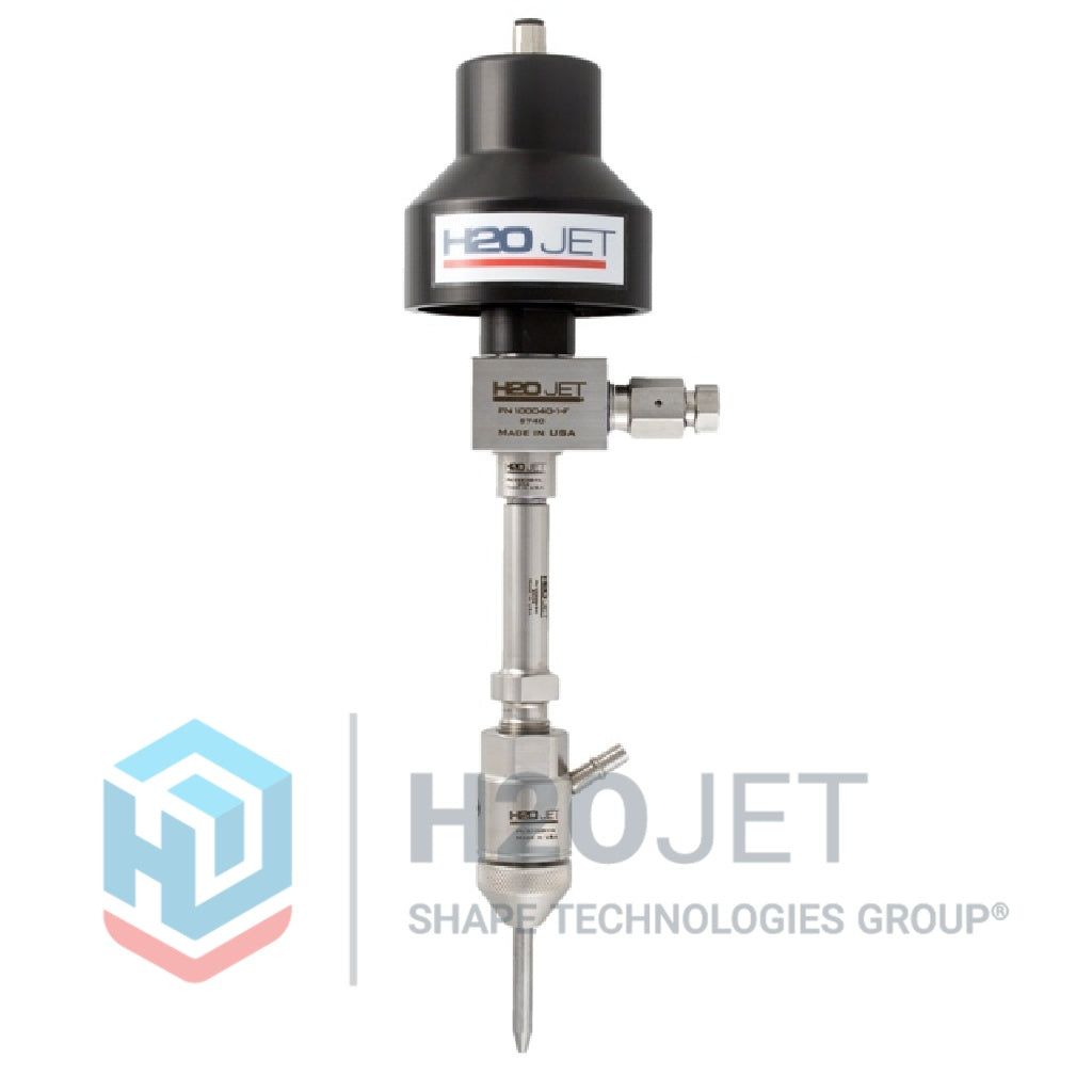 Cutting Head Assembly - Hi-Perf On/offValve, P-III NozzleBdy, IDE, Abr Nozzle Tube