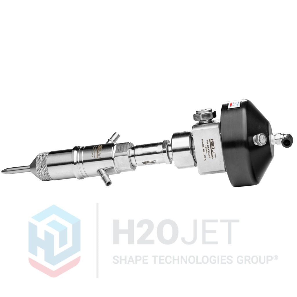 Cutting Head Assembly - Mini Valve, EP IDE Single Port, Nozzle Tube