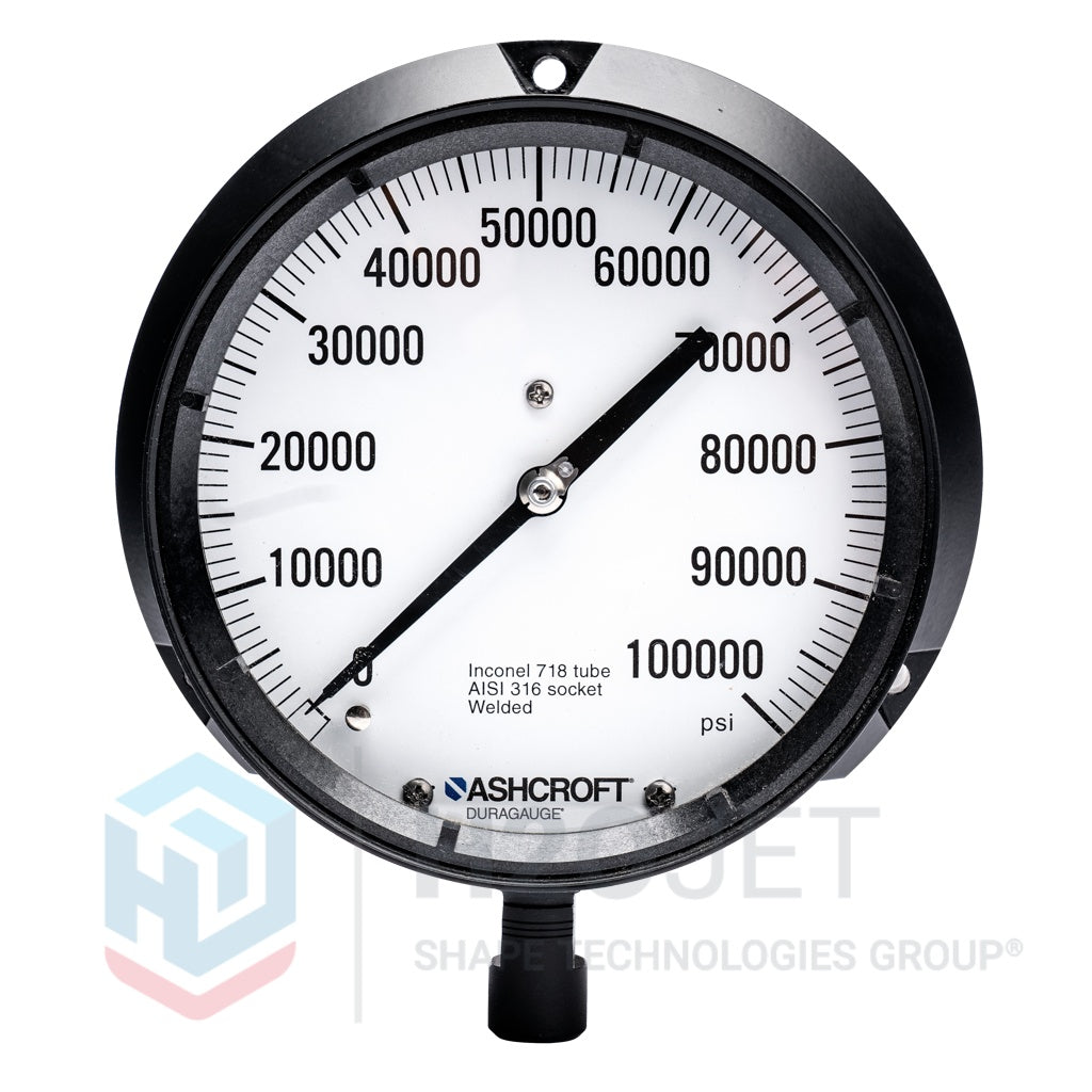 100k PSI Water Gauge