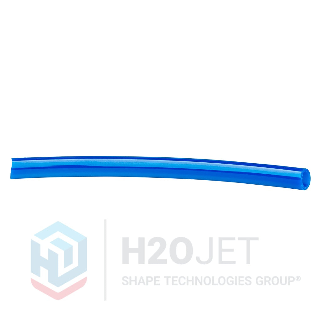 Air Hose,1/4" OD Blue Polyurethane, Per foot
