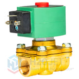 Water Solenoid, Brass, 24vdc, N/C 1/2